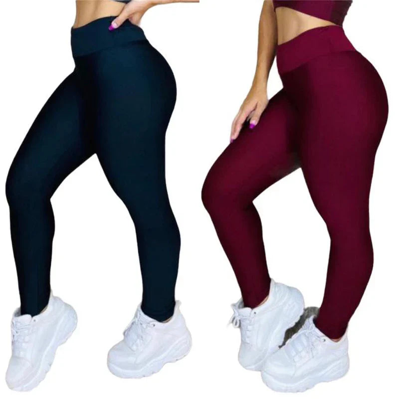 Leve 2 Leggings Invishape™ – Modela sem Marcar, 100% Opaca e Confortável!