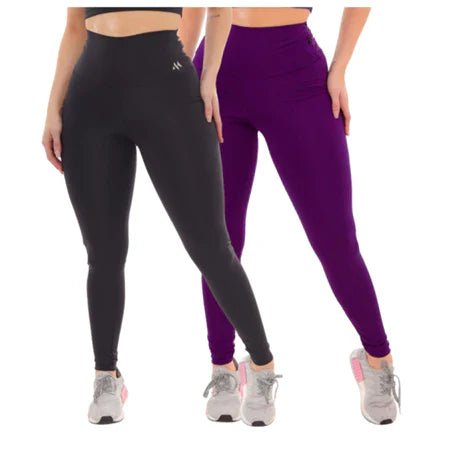 kit 2 Calça Legging Feminina Suplex + FRETE GRÁTIS.