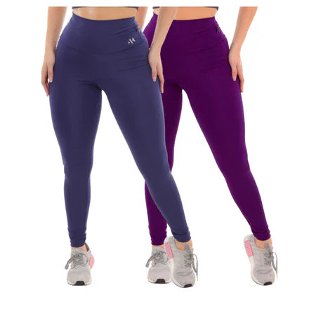 kit 2 Calça Legging Feminina Suplex + FRETE GRÁTIS.