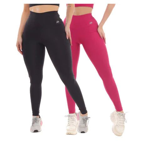 kit 2 Calça Legging Feminina Suplex + FRETE GRÁTIS.