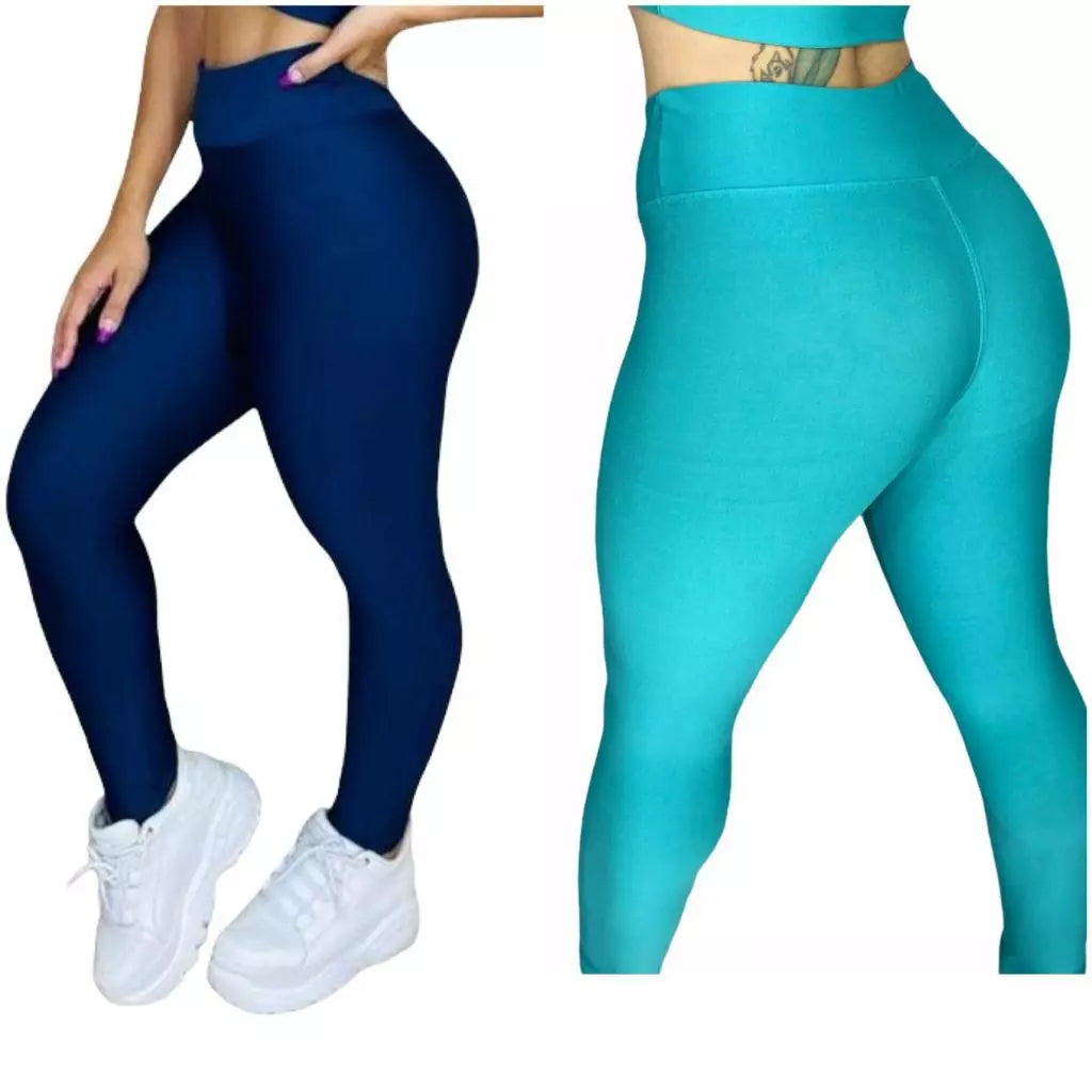 Leve 2 Leggings Invishape™ – Modela sem Marcar, 100% Opaca e Confortável!