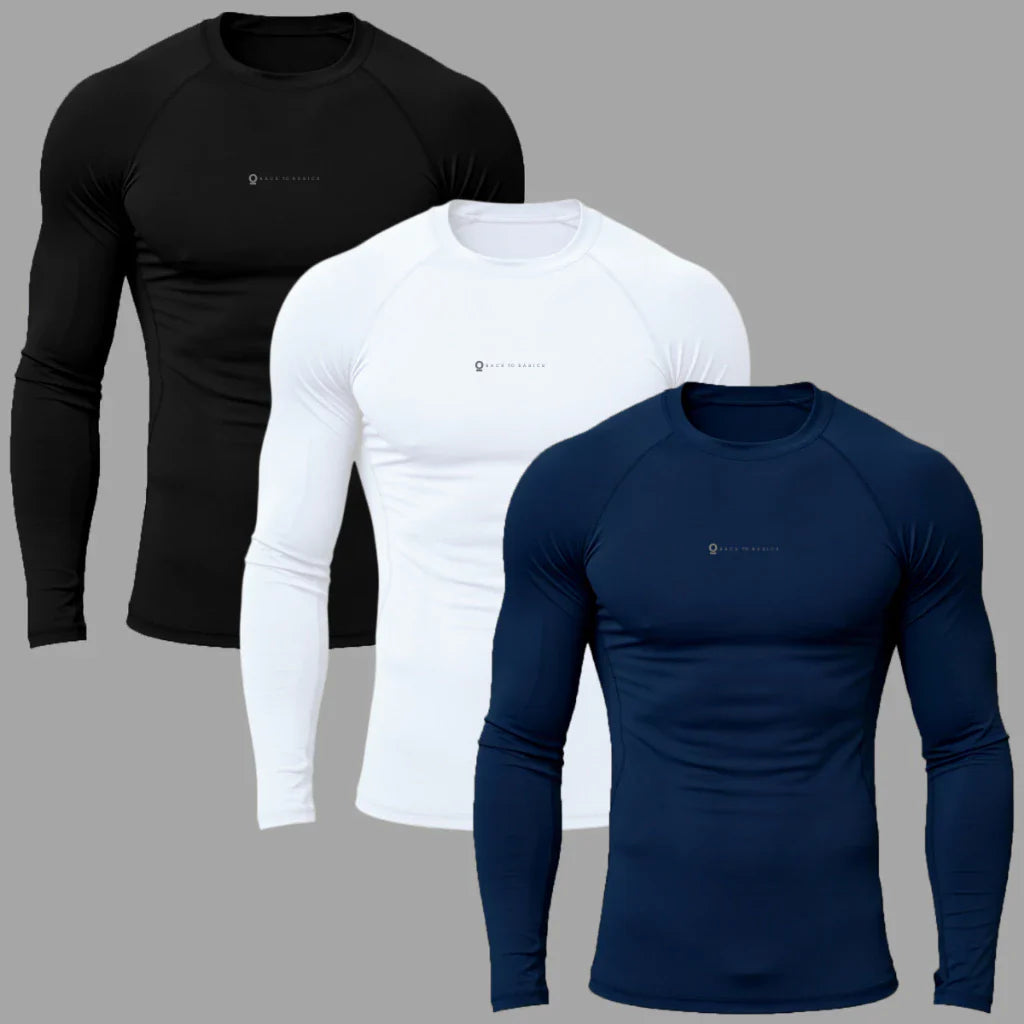 Kit 3 Camisas Térmicas Proteção Uv + FRETE GRÁTIS.