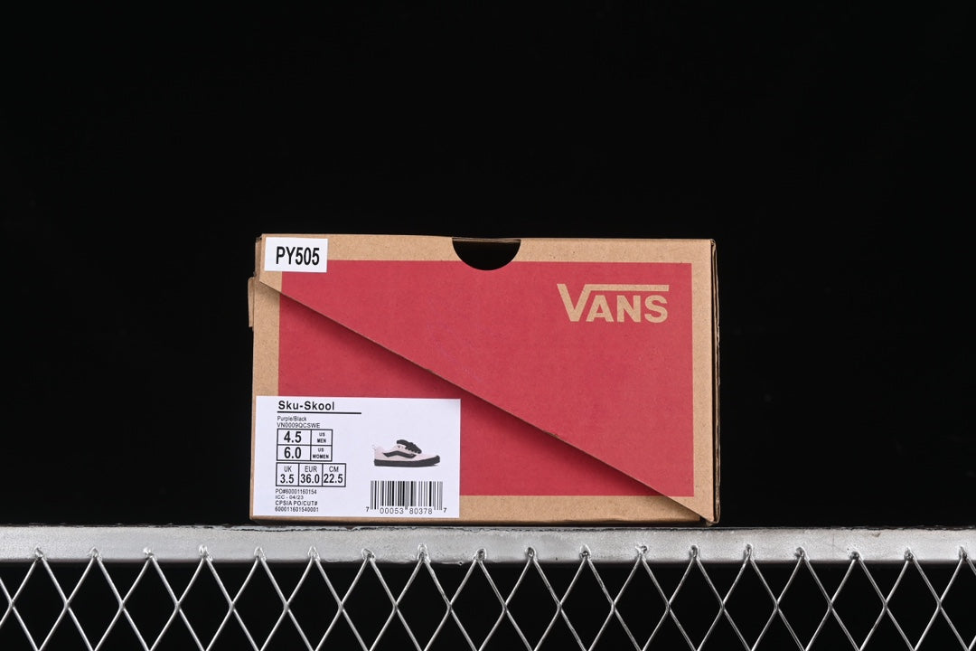 Vans Knu Skool White and Black