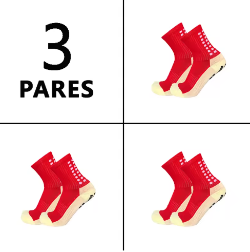 Kit 3 Meias Antiderrapante
