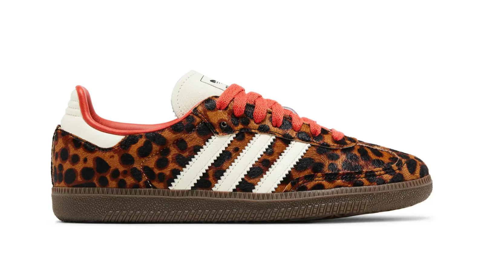 Adidas Samba Og Preloved Red Leopard Pack Marrom