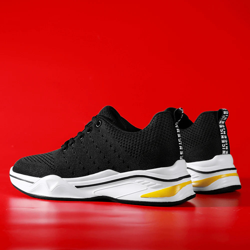 Tênis Esportivo SkyRun - Aumenta Altura 8cm 'Black'
